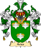 Irish Family Coat of Arms (v.25a) Aries
