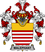Irish Family Coat of Arms (v.25b) Malaphant