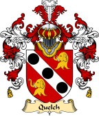 Irish Family Coat of Arms (v.25a) Quelch