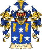 French Family Coat of Arms (v.25) Beaufils
