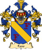 Italian Family Coat of Arms (v.25a) Fano