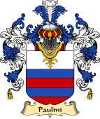 Italian Family Coat of Arms (v.25a) Paulini