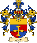 English Family Coat of Arms (v.25) Janson