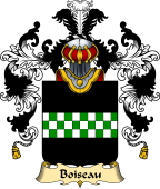 French Family Coat of Arms (v.25) Boiseau