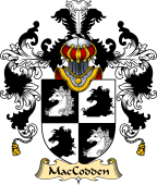Irish Family Coat of Arms (v.25a) MacCodden