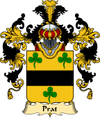 French Family Coat of Arms (v.25) Prat