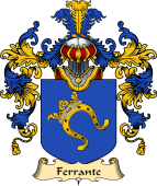 Italian Family Coat of Arms (v.25a) Ferrante