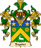 French Family Coat of Arms (v.25) Teyssier