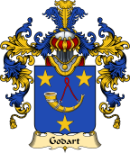 French Family Coat of Arms (v.25) Godart