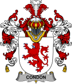 Irish Family Coat of Arms (v.25b) Condon