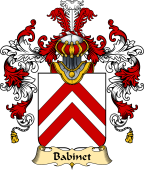 French Family Coat of Arms (v.25) Babinet