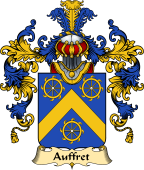 French Family Coat of Arms (v.25) Auffret