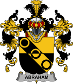 Irish Family Coat of Arms (v.25b) Abraham