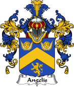 Italian Family Coat of Arms (v.25b) Angelis