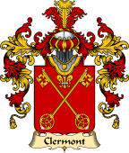 French Family Coat of Arms (v.25) Clermont