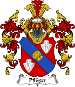 German Wappen Coat of Arms (v.25) Pflüger