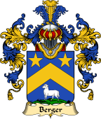 French Family Coat of Arms (v.25) Berger