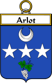 French Family Coat of Arms (v.25) Arlot