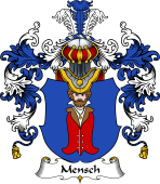 German Wappen Coat of Arms (v.25) Mensch