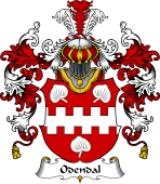 German Wappen Coat of Arms (v.25) Odendal