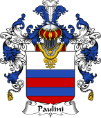 Italian Family Coat of Arms (v.25b) Paulini