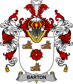 Irish Family Coat of Arms (v.25b) Barton