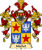 French Family Coat of Arms (v.25) Michel