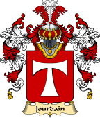 French Family Coat of Arms (v.25) Jourdain I