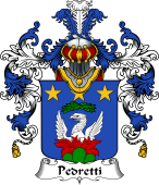 Italian Family Coat of Arms (v.25b) Pedretti
