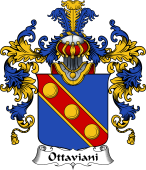 Italian Family Coat of Arms (v.25b) Ottaviani