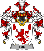 Irish Family Coat of Arms (v.25b) Fox