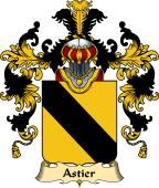 French Family Coat of Arms (v.25) Astier