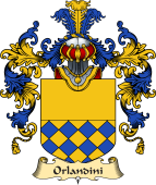 Italian Family Coat of Arms (v.25a) Orlandini