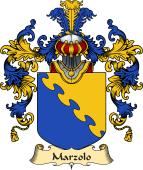 Italian Family Coat of Arms (v.25a) Marzolo