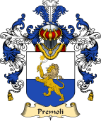 Italian Family Coat of Arms (v.25a) Premoli