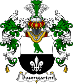 German Wappen Coat of Arms (v.25) Baumgarten