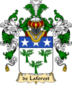 French Family Coat of Arms (v.25) Forest (de la)