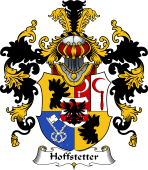 German Wappen Coat of Arms (v.25) Hoffstetter
