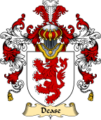 Irish Family Coat of Arms (v.25a) Dease