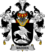Irish Family Coat of Arms (v.25b) Madden or O'Madden