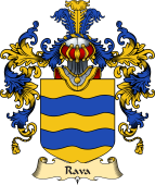 Italian Family Coat of Arms (v.25a) Rava