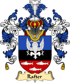 Irish Family Coat of Arms (v.25a) Raughter or Rafter