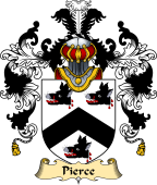 Irish Family Coat of Arms (v.25a) Pierce