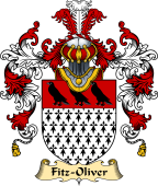 Irish Family Coat of Arms (v.25a) Fitz-Oliver