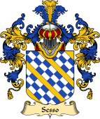 Italian Family Coat of Arms (v.25a) Sesso