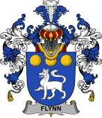 Irish Family Coat of Arms (v.25b) Flynn or O'Flynn