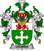Irish Family Coat of Arms (v.25b) Crombie