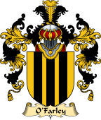 Irish Family Coat of Arms (v.25a) O'Farley or Farrelly