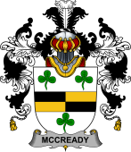 Irish Family Coat of Arms (v.25b) McCready or McCreadie