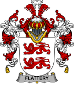 Irish Family Coat of Arms (v.25b) Flattery or O'Flattery